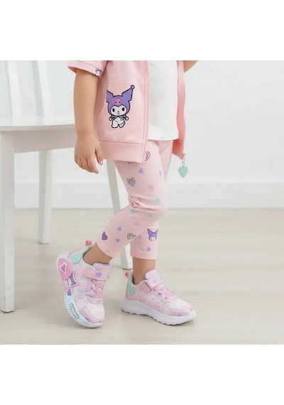 Kuromi 726 Kız Çocuk Işıklı Rahat Sneaker Pembe