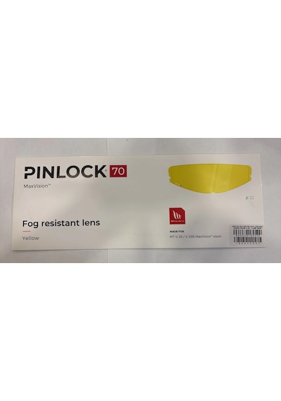 Pınlock 70 Mt Helmets Sarı V-28 / V-28b / C
