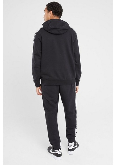 Nike Club Fleece Hoodie Track Suit Kapişonlu Pamuklu Eşofman Takımı Siyah