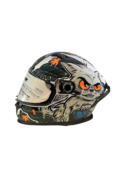 Mt Helmets Breaker Sv The King Kapalı Kask Çok Renkli