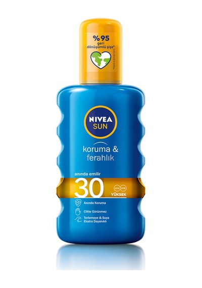 Nivea Sun Transparan Güneş Spreyi Koruma&ferahlık Spf 30 200 Ml