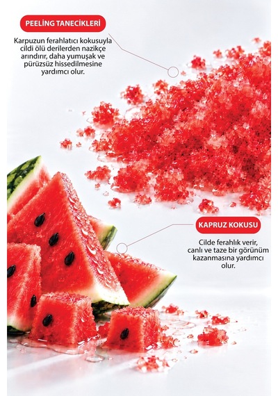 Naturix Karpuzlu Peeling 340gr Watermelon Body Scrub