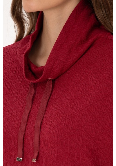 U.s. Polo Assn. Kadın Bordo Sweatshirt 50309077-vr014 Bordo