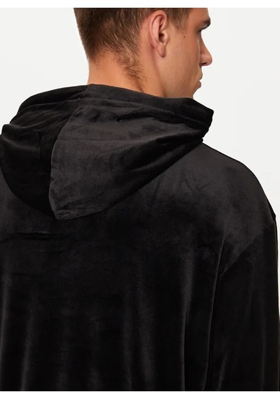Armani Exchange Siyah Erkek Kapüşon Düz Sweatshirt Xm000054 Af10168 Uc001