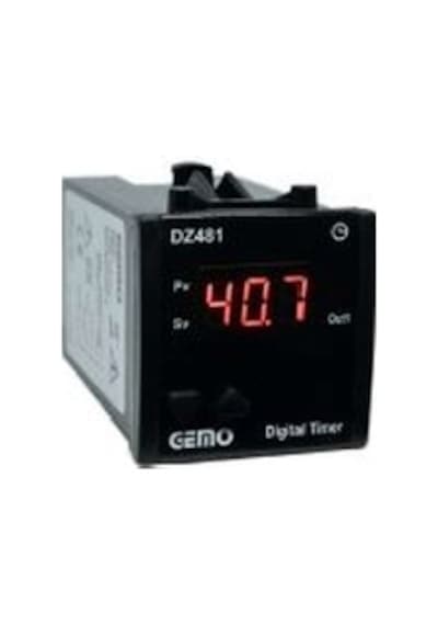 Gemo DZ481-230VAC Temel Fonksiyonlu Zaman Rölesi
