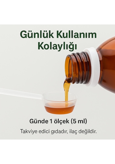 Gınkgo Biloba Ginseng Sitikolin Sıvı Takviye Edici Gıda 150 Ml