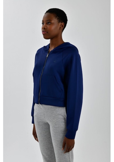 United Colors of Benetton Kadın Sol Göğsü Logo Detaylı Cepli Kapüşonlu Sweatshirt Lacivert United Colors of Benetton Kadın Sol Göğsü Logo Detaylı Cepli Kapüşonlu Sweatshirt Lacivert