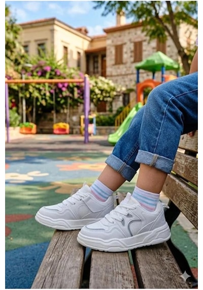 Cool Çocuk Unisex Yazlık Terletmez Kaydırmaz Koku Yapmaz Hafif Full Ortopedik Günlük Yürüyüş Ayakkabısı Beyaz Cool Çocuk Unisex Yazlık Terletmez Kaydırmaz Koku Yapmaz Hafif Full Ortopedik Günlük Yürüyüş Ayakkabısı Beyaz