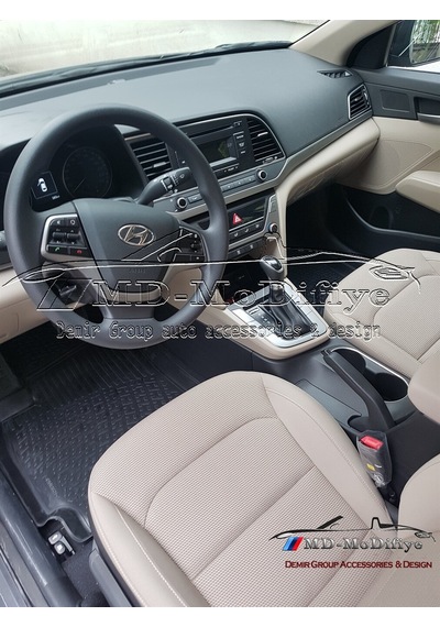 Hyundai Elantra Paspas. Yeni Elantra 3D Havuzlu Paspas. 2016-