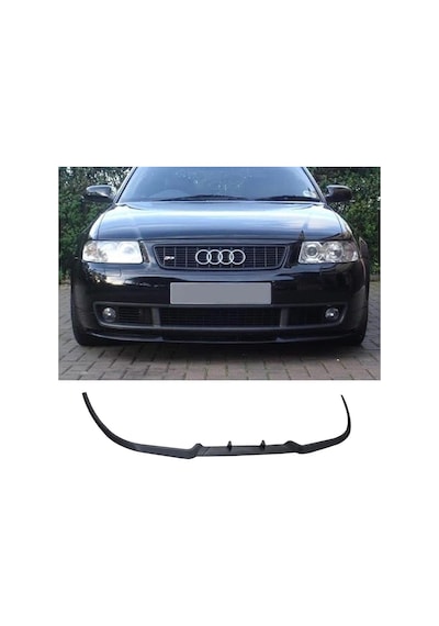 Audi A4 S4 B6 Ön Lip Mat Siyah Ön Tampon Lip