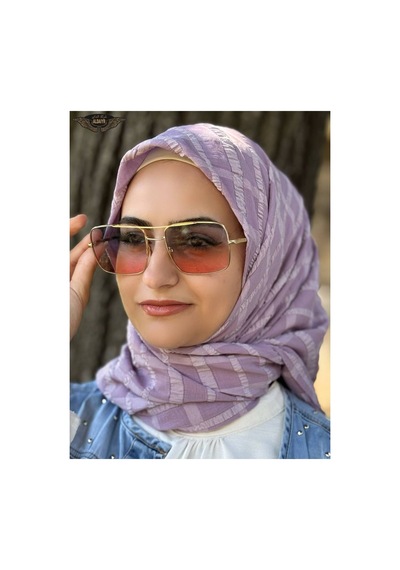 Aldaıyr Jakarlı Caz Eşarp 120 X120 Pamuk İkinci Desen Leyla