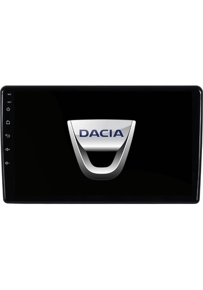 Dacia Dokker Araç Multimedya Android Ekran Carplay Navigasyon Double Teyp 4+64 9" 12-20 Black Blueway