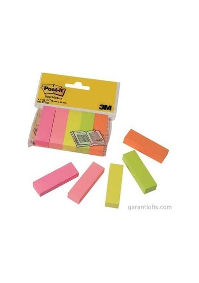 Post-it 670/5 Not Sayfa İşareti 5 Neon Renk