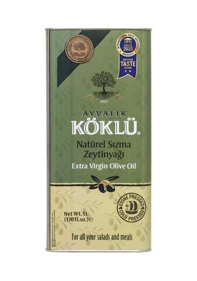 5 Lt Taş Baskı Soğuk Sıkım Erken Hasat Natürel Sızma Ayvalık Zeytinyağı