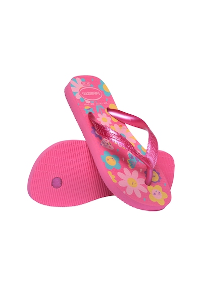 Havaianas Kıds Flores Kız Çocuk Parmak Arası Terlik 4000052 4000052 2933 Pembe