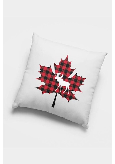 Kırmızı Yılbaşı Temalı 4'lü Set Kırlent Kılıfı 4kr041n11