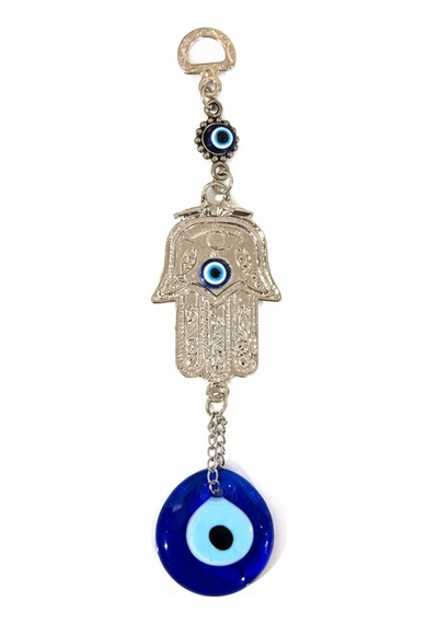 10 Adet Nazar Boncuğu Fatma'nın Eli Hamsa Dekoratif Duvar Ve Kapı Süsü Amulet Evil Eye
