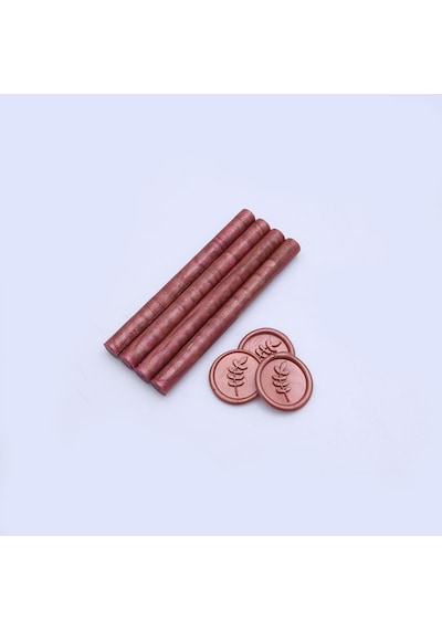 Mühür Mumu Çubuk 11mmx120mm 10 lu Paket Model: 539 İNCİ ROSE GOLD