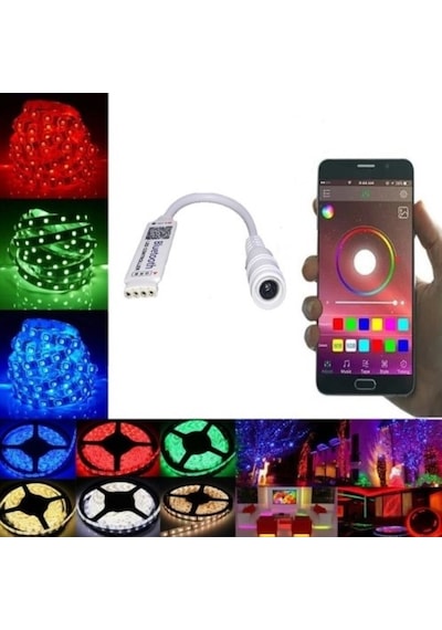 BLUETOOTH RGB ŞERİT LED KONTROL MODÜL CİHAZI
