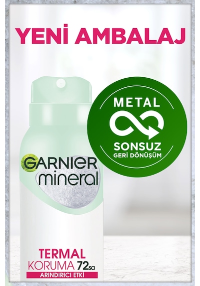 Garnier Mineral Termal Koruma Kadın Deodorant 150 ML