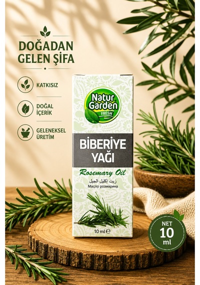 Natur Garden Biberiye Yağı 10 ML