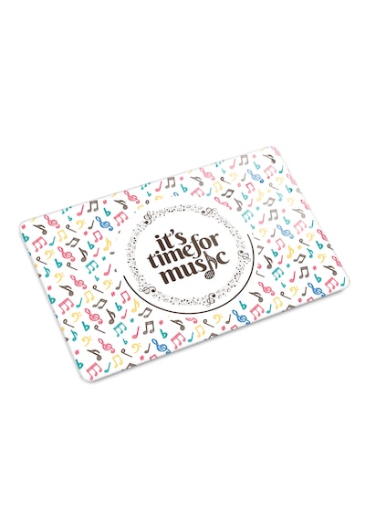 Cam Kesme Tahtası - Cam Kesme Tablası Music Time 20cm X 30cm