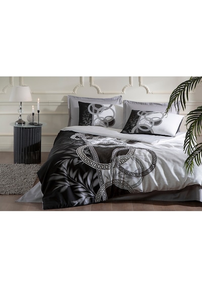 Cadena Çift Kişilik Soft Life Saten Nevresim Takımı Bej