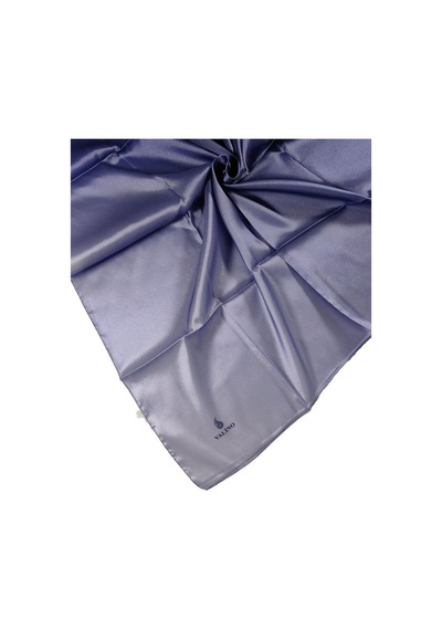 Mim Eşarp Mısırlı Eşarpları Degrade Kristal Sport Bulut Desenli Polyester Eşarp Koyu İndigo