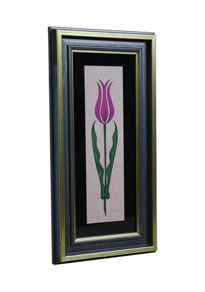 E38 El İşçiliği Suluboya Tablo - 16 32 Cm - 6537