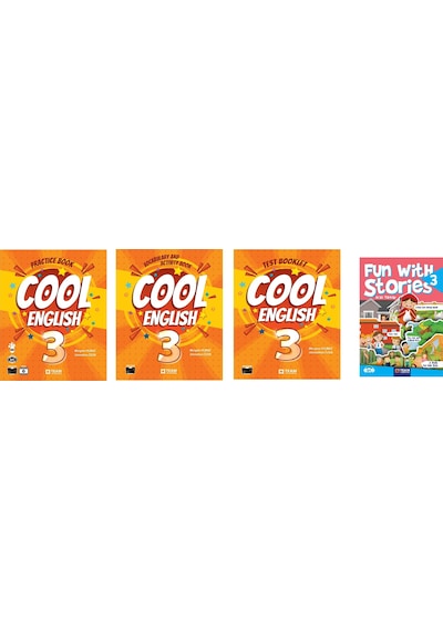 3.Sınıf Cool English Seti + Fun With Stories Level 3 2020-2021
