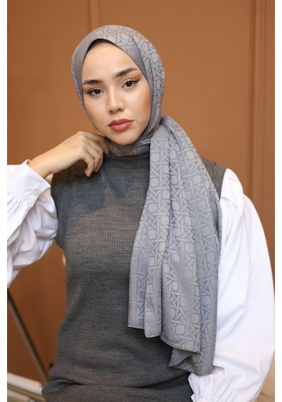 Silk Home Deluxe Şal - Gri - Gri