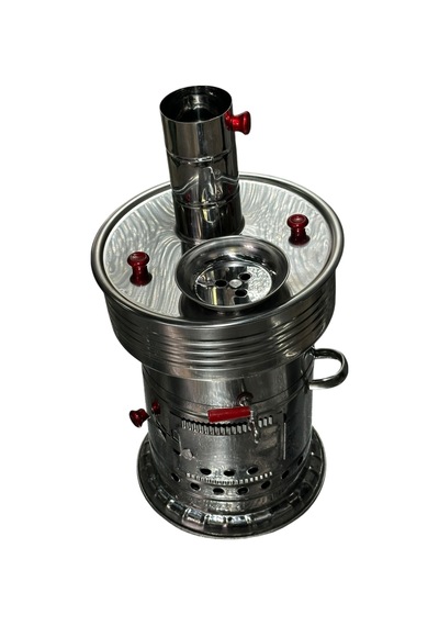 Odunlu Tek Musluklu Çelik Semaver 7 Lt -106