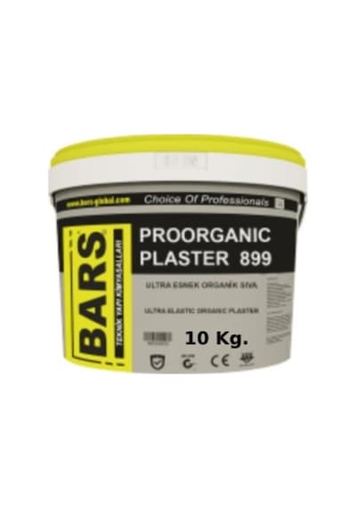 Bars Organik Hazır Sıva(Esnek,Çimentosuz,Çatlamaz Genel Sıva)10Kg