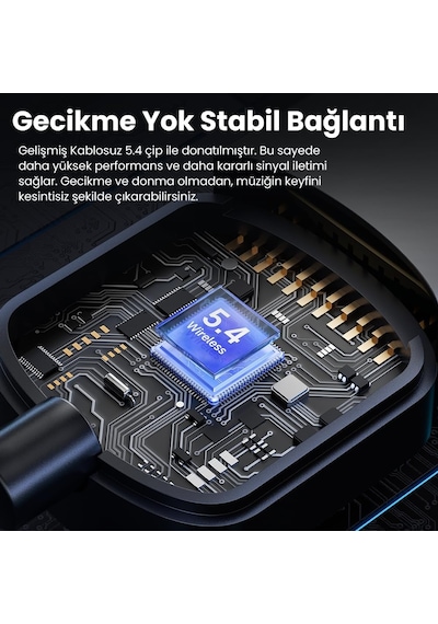 Bluetooh 5.4 Aux Jack Kablosuz Araç Ses Dönüştürücü Kiti