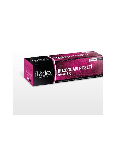 Flodex Buzdolabı Poşeti Büyük Boy 30 x 45 CM