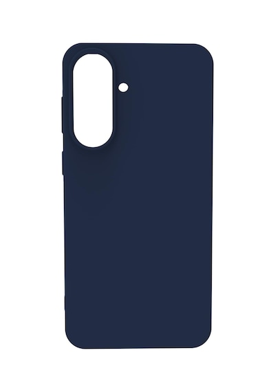 Samsung Galaxy Uyumlu - A37 Kılıf Kamera Korumalı Silikon Rubber Arka Kapak Lacivert