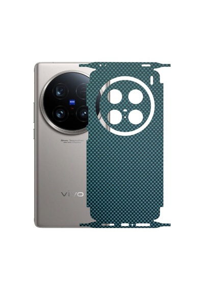 Kapps Vivo X100 Ultra İle Uyumlu Fiber Serisi Premium Kaplama 360