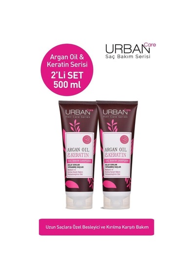 Urban Care Argan Oil Keratin Şampuan 2li Set