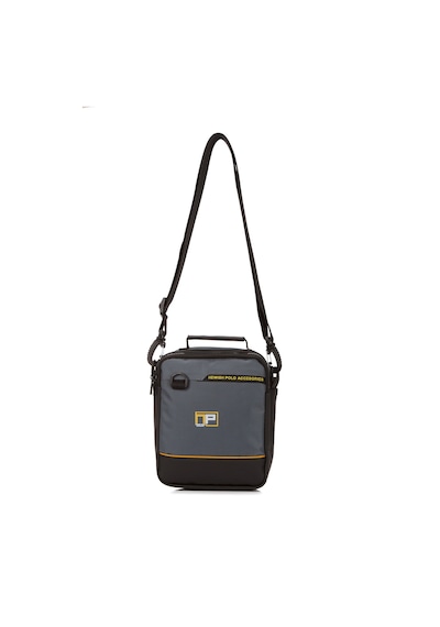 Newish Polo Erkek Quatro Kumaş El Ve Omuz Çantası New313 - Gri