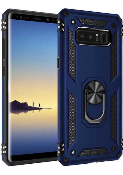 Galaxy Note 8 Kılıf Zore Vega Kapak Mavi