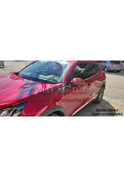 Peugeot 2008 2 Krom Cam Çerçevesi 12 Prç .2020 Üzeri N11.1758
