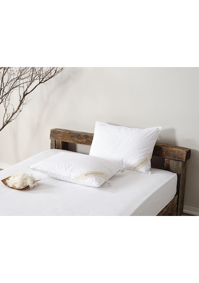 Doqu Home Deluxe Kaz Tüyü Yastık 50 X 70 Cm Beyaz