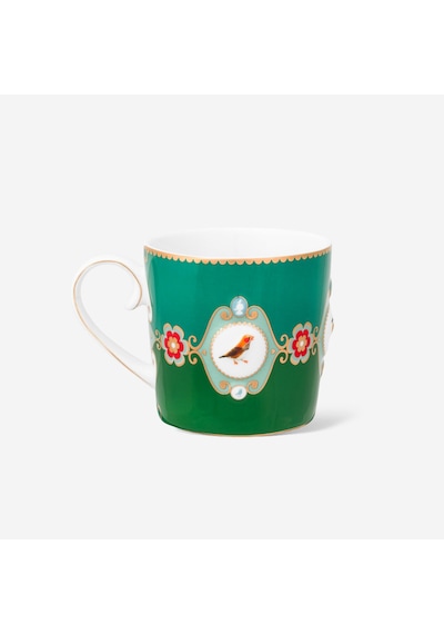 Yeşil Porselen Kupa 150 Ml
