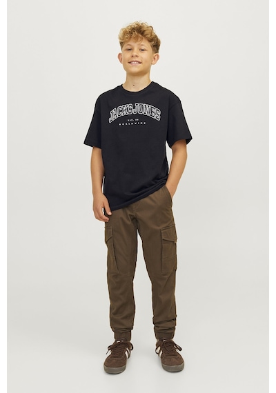 Jack&jones Junior Erkek Çocuk Tişört 12258924 Siyah