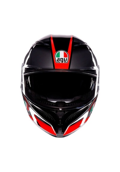 Agv K3 Mplk Striga Motosiklet Kaskı