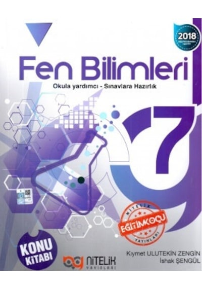 Nitelik Yayınları 7. Sınıf Fen Bilimleri Konu Kitabı