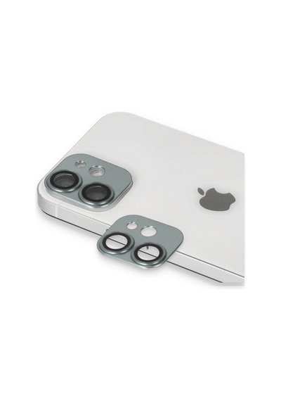 Apple, Uyumlu iPhone 11 Pers Alüminyum Kamera Lens - Yeşil