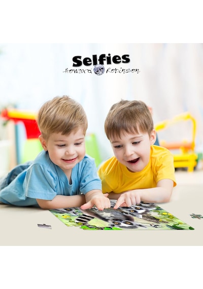 Prime 3d - Lemur Pelüş Ve Selfie 48 Parça Puzzle 15801