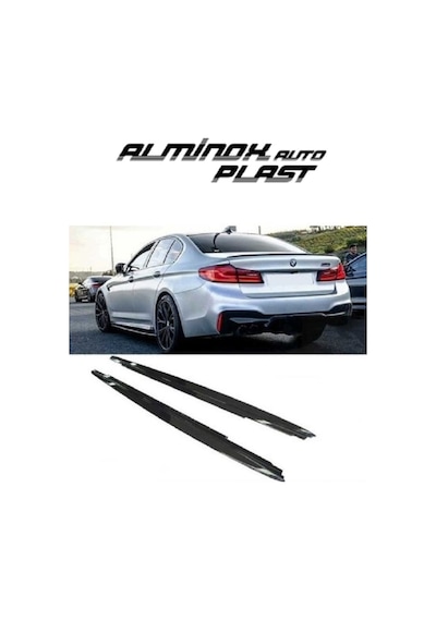 Bmw G30 Uyumlu Marşpiyel Lipi Alt Bıçak Siyah
