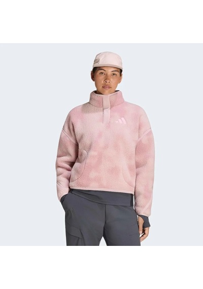 Adidas Multi Essentials Kadın Polar Sweatshirt Ks2313 Pembe